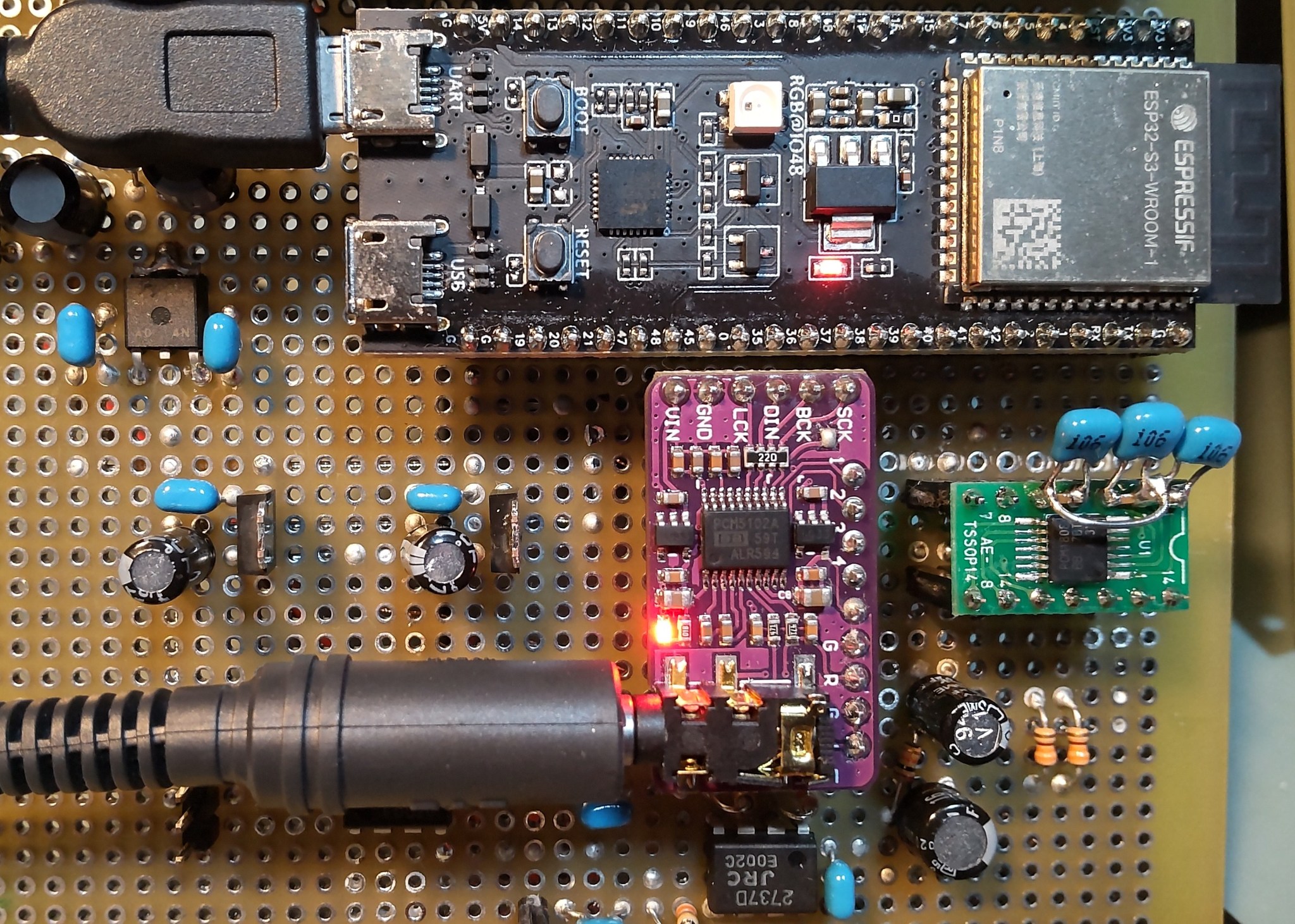 ESP32-S3 AF信号処理ボード – Tj Lab