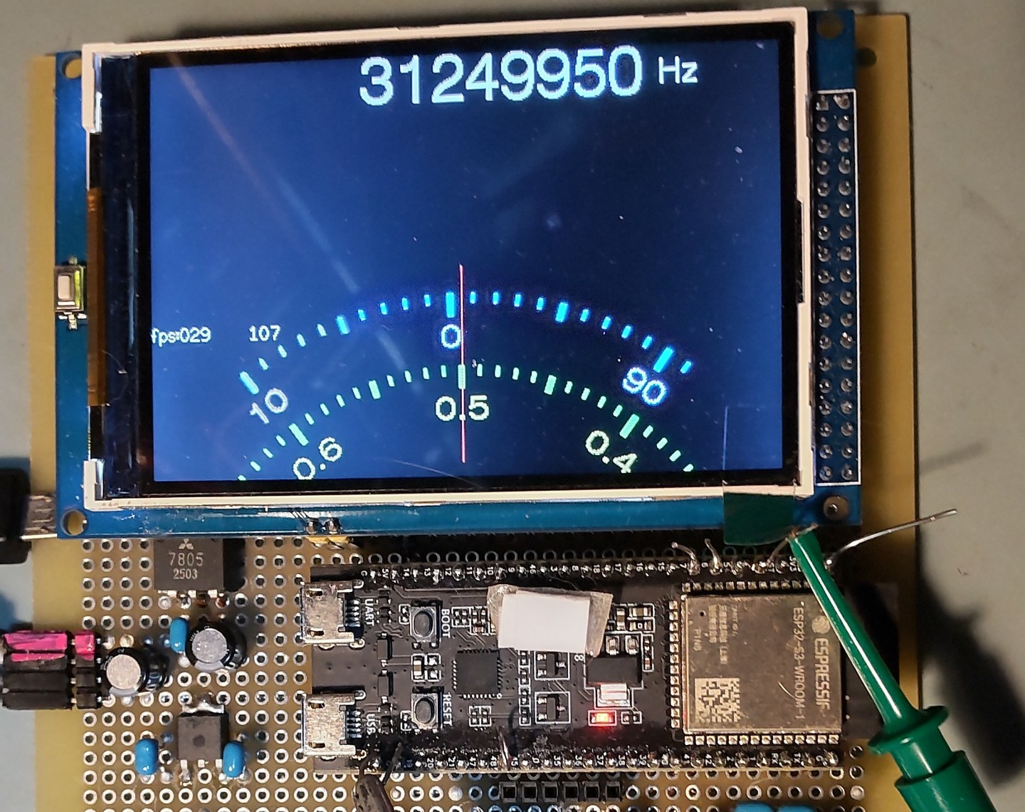 ESP32-S3 を使った周波数カウンタ – Tj Lab